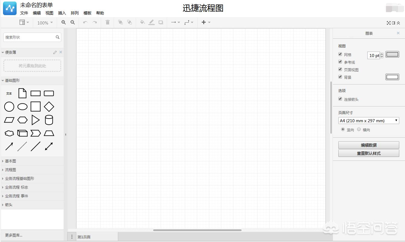 网站建设的基本流程图，求推荐一个简单的流程图制作网站？不想下载软件？